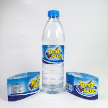 Buntes Druck 500 ml Plastik PVC wasserdichte Flasche Wickel Schrumpfhülle Etikett